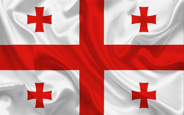 download wallpapers flag of georgia, georgian flag, europe, georgia for desktop free pictures for desktop free georgia flag, georgian flag, georgia