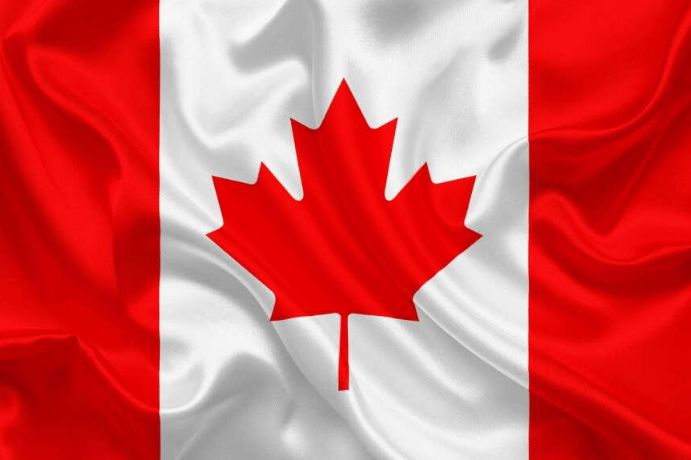 red canadian flag flags template